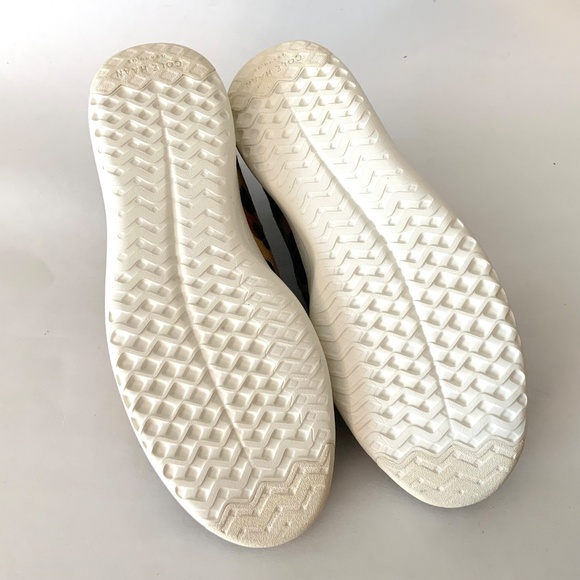 Cole Haan GrandPro tennis sneaker Lace Up Low-Top Leopard Cheetah Animal Print 8 - Picture 12 of 16